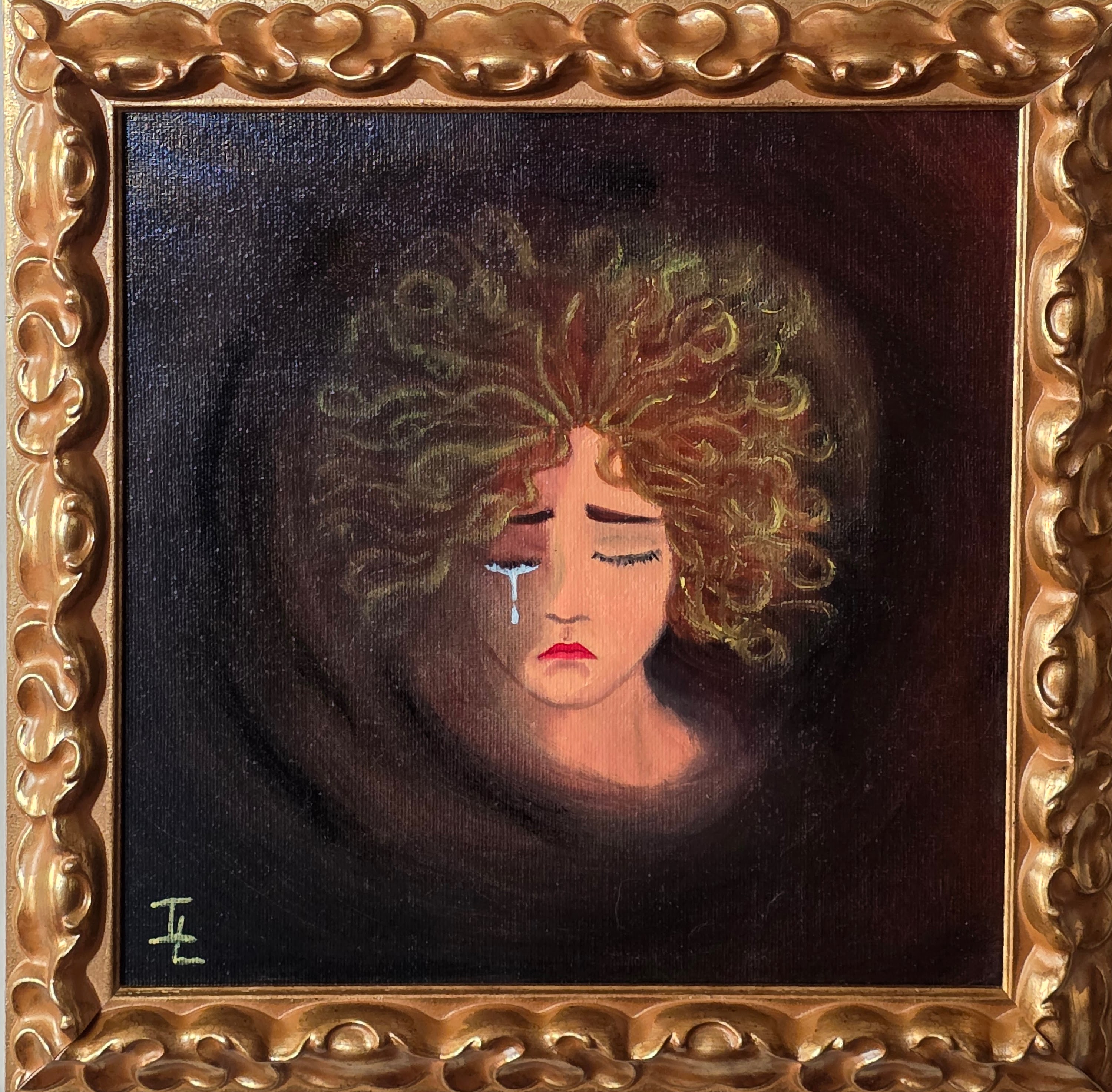 El Alma Cansada de Madeleine Selman - Pintura al Óleo Original