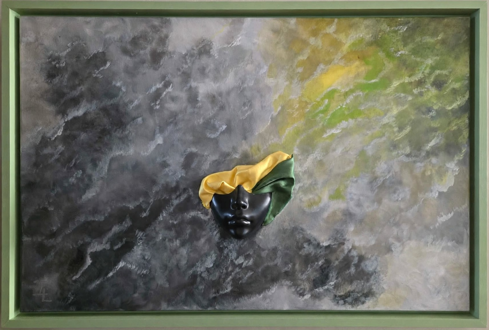 Orula vence a Ikú - Serie Los Orishas | Obra en Relieve