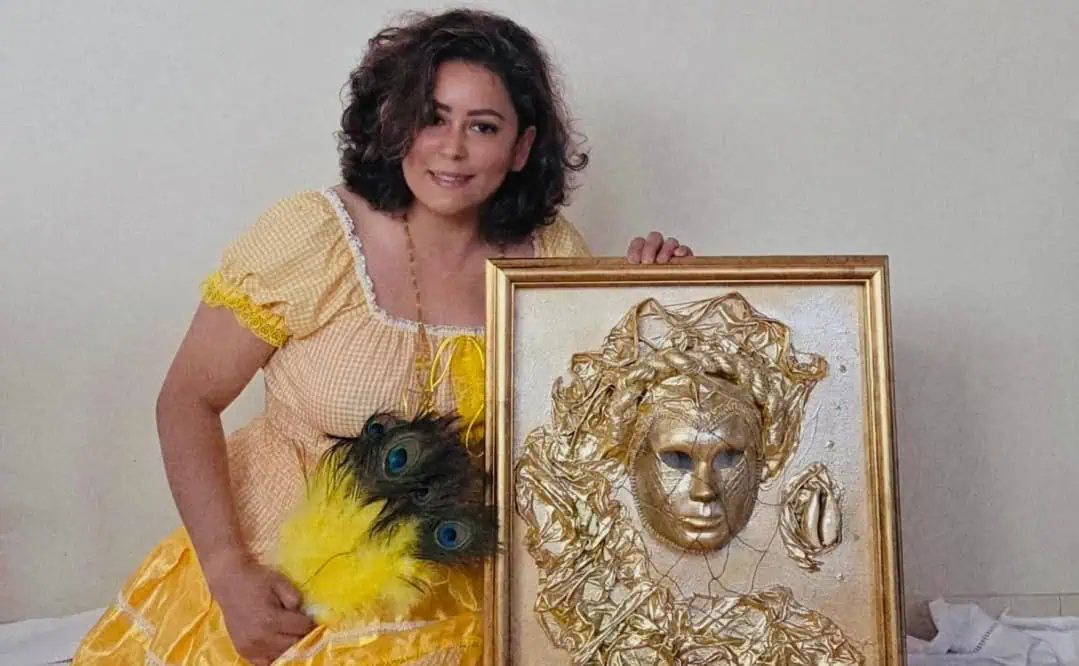 Madeleine Selman y su arte con mascaras