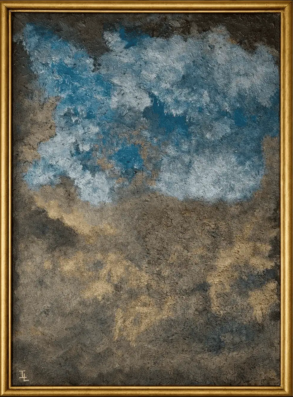 Oggun y Ochosi abstracto