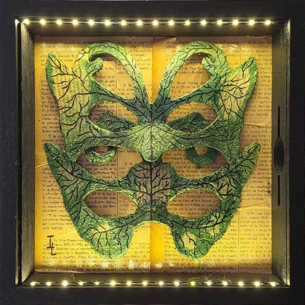 Estudio Botánico 1934 | Obra en Relieve por Madeleine Selman
