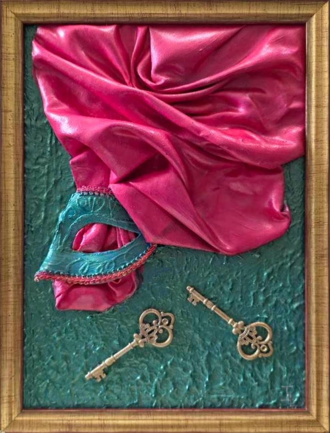 Espejo de mi paciencia II | Escultura y Cuadro en Relieve por Madeleine Selman