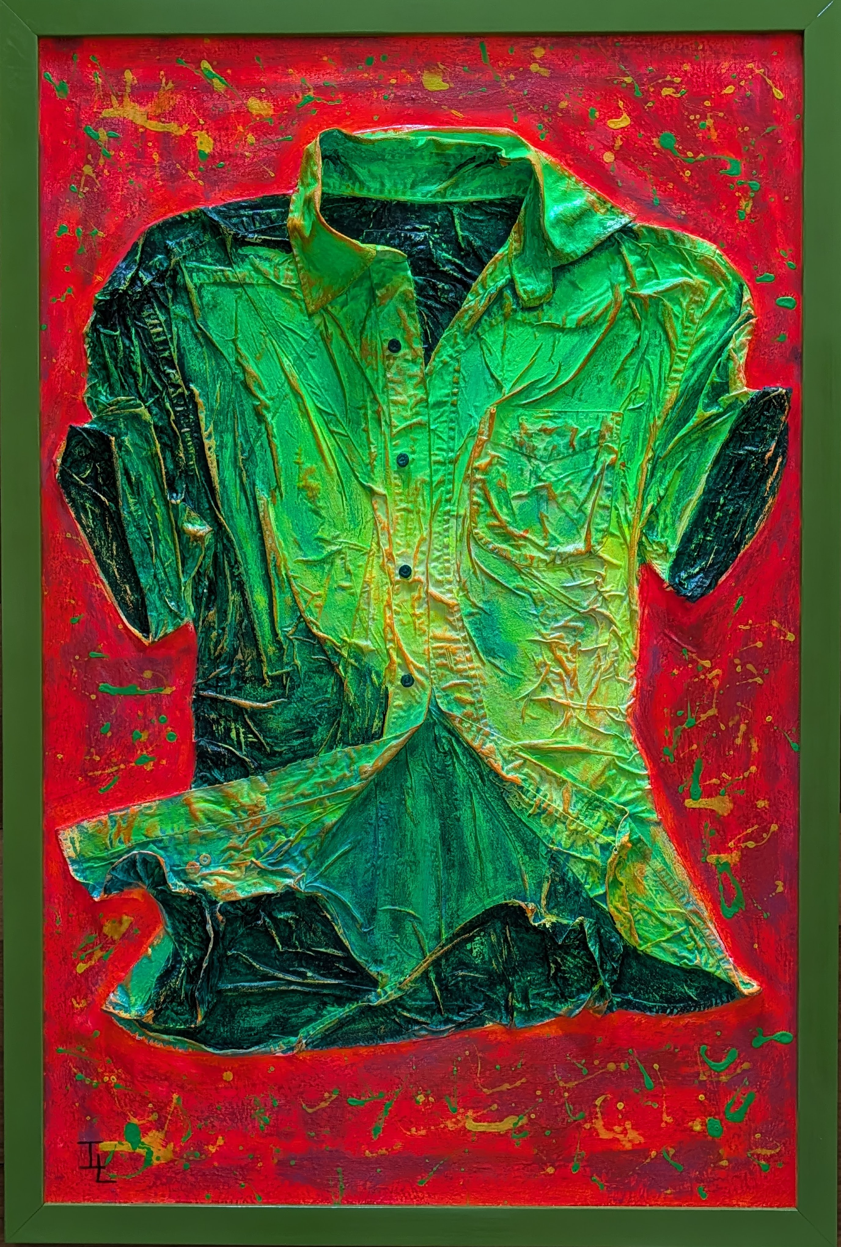 dentidad | Escultura Textil en Relieve y Pop Art Original